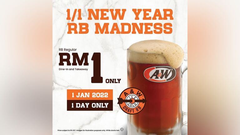 RM1 Root Beer on New Year 2022