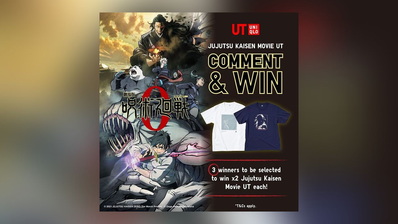 Jujutsu Kaisen Movie UT Comment & Win Giveaway