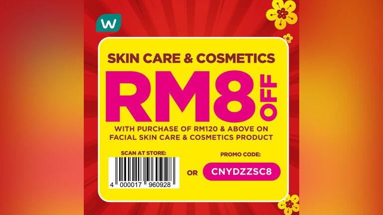 RM8 Off on Skincare & Cosmetics