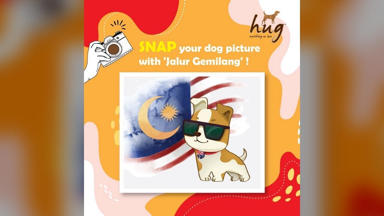 HUG Malaysia Snap Your Dog Photo with Jalur Gemilang Contest
