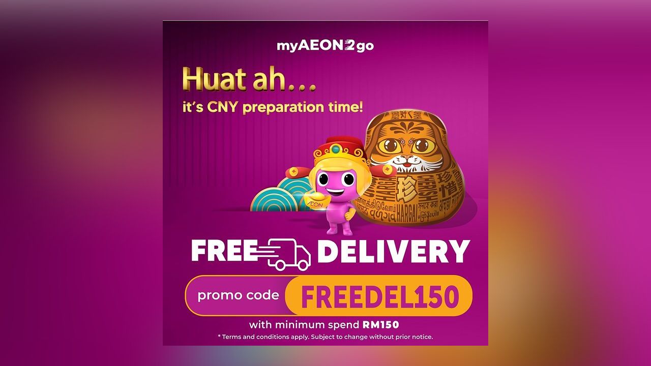 Free Shipping with myAEON2go