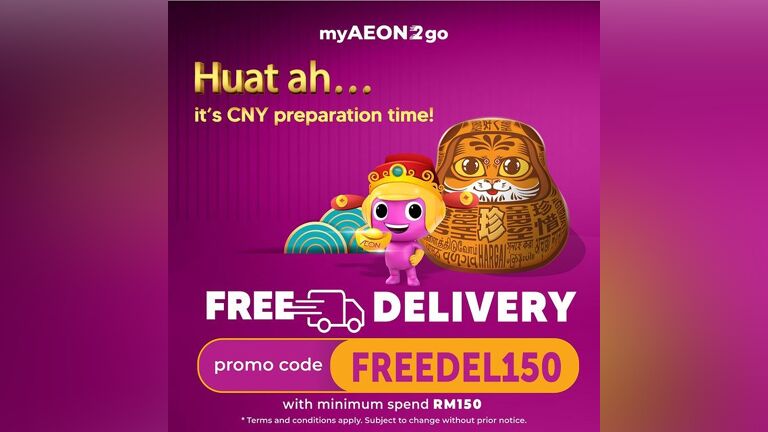 Free Shipping with myAEON2go