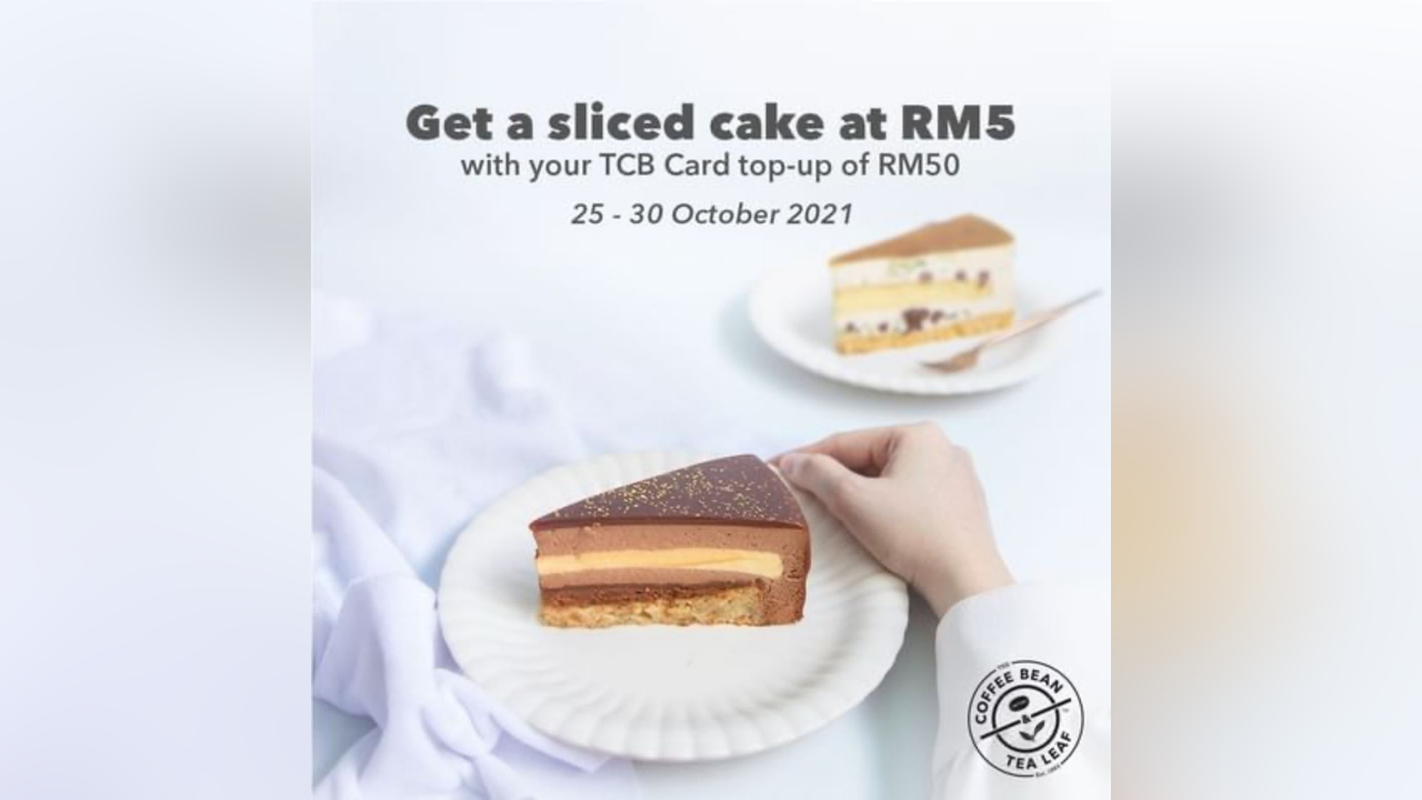 RM5 Sliced Cake at The Coffee Bean & Tea Leaf