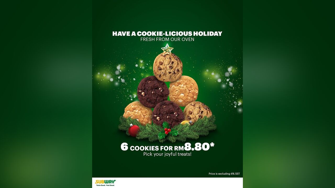 Cookie-licious Holiday at Subway