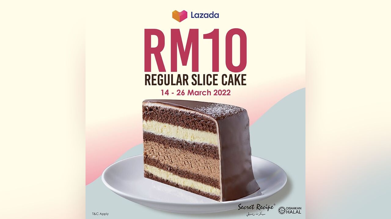 RM10 Secret Recipe Regular Slice Cake