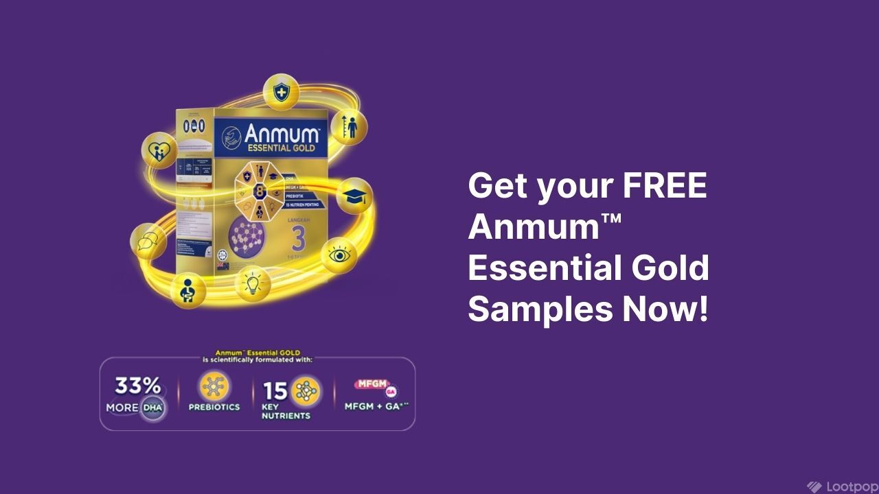 Free Anmum™ Essential Gold Samples