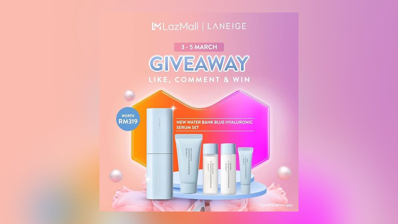 LazMall x Laneige Like, Comment, & Win Giveaway