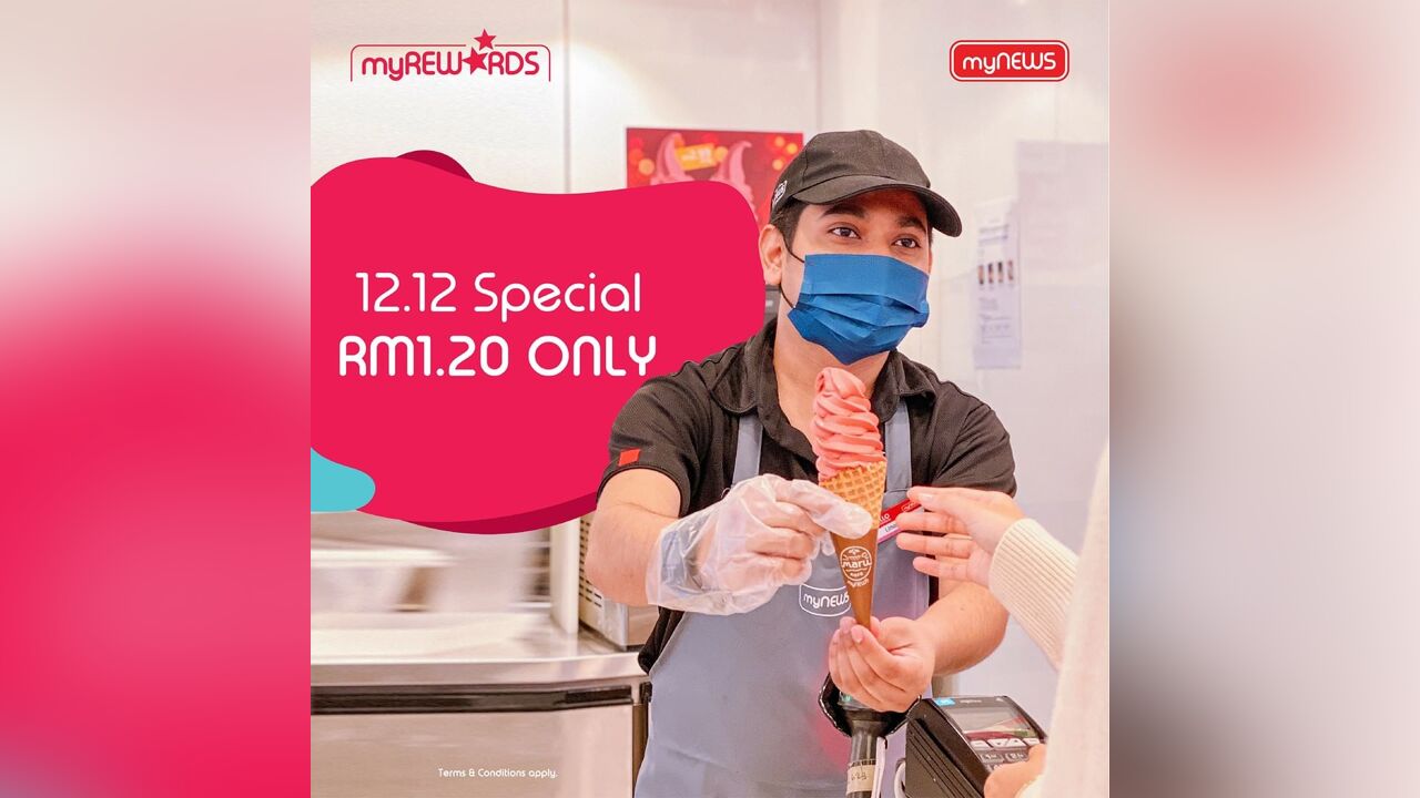 RM1.20 for a Maru Red Velvet Soft Serve