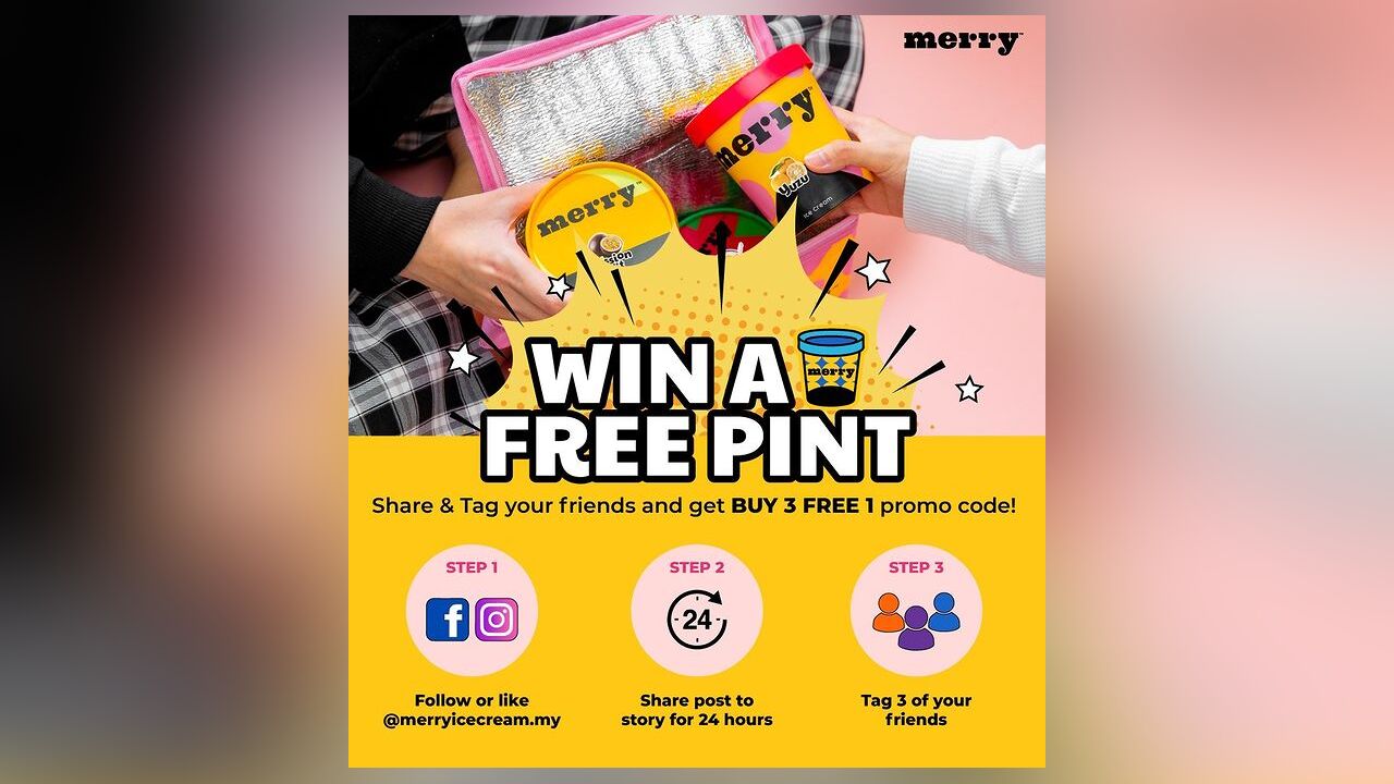 Win a Free Pint of Merry Ice Cream