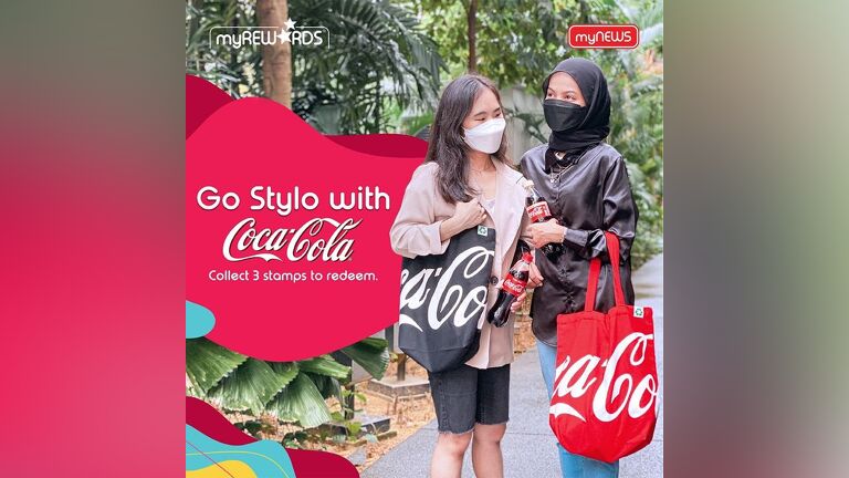 Free Coca-Cola Tote Bag at myNEWS