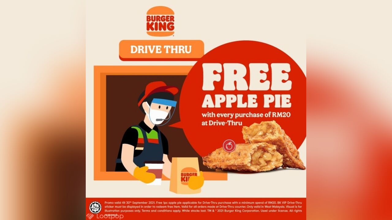 Free Apple Pie at Burger King