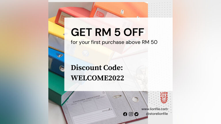 RM5 Off First Purchase