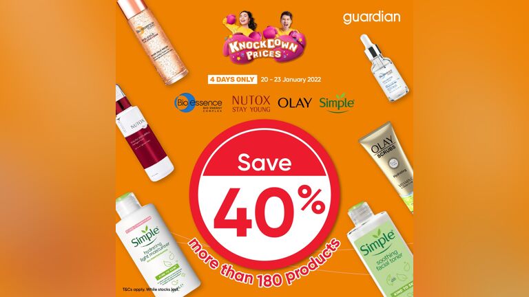 40% Off on Skin Care