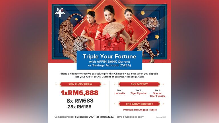 Fortune Soars Your Way – Chinese New Year (CNY) Triple Prosperity Campaign