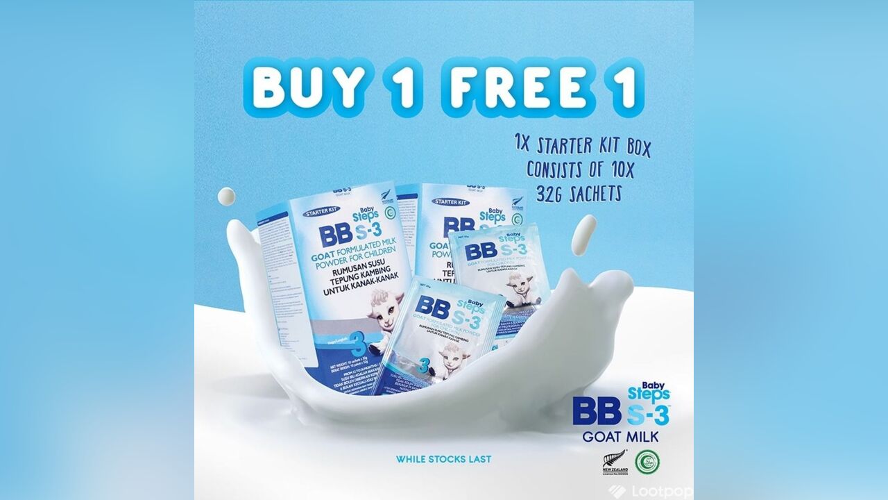 Buy 1 Free 1 Baby Steps BBs-3 Starter Kit