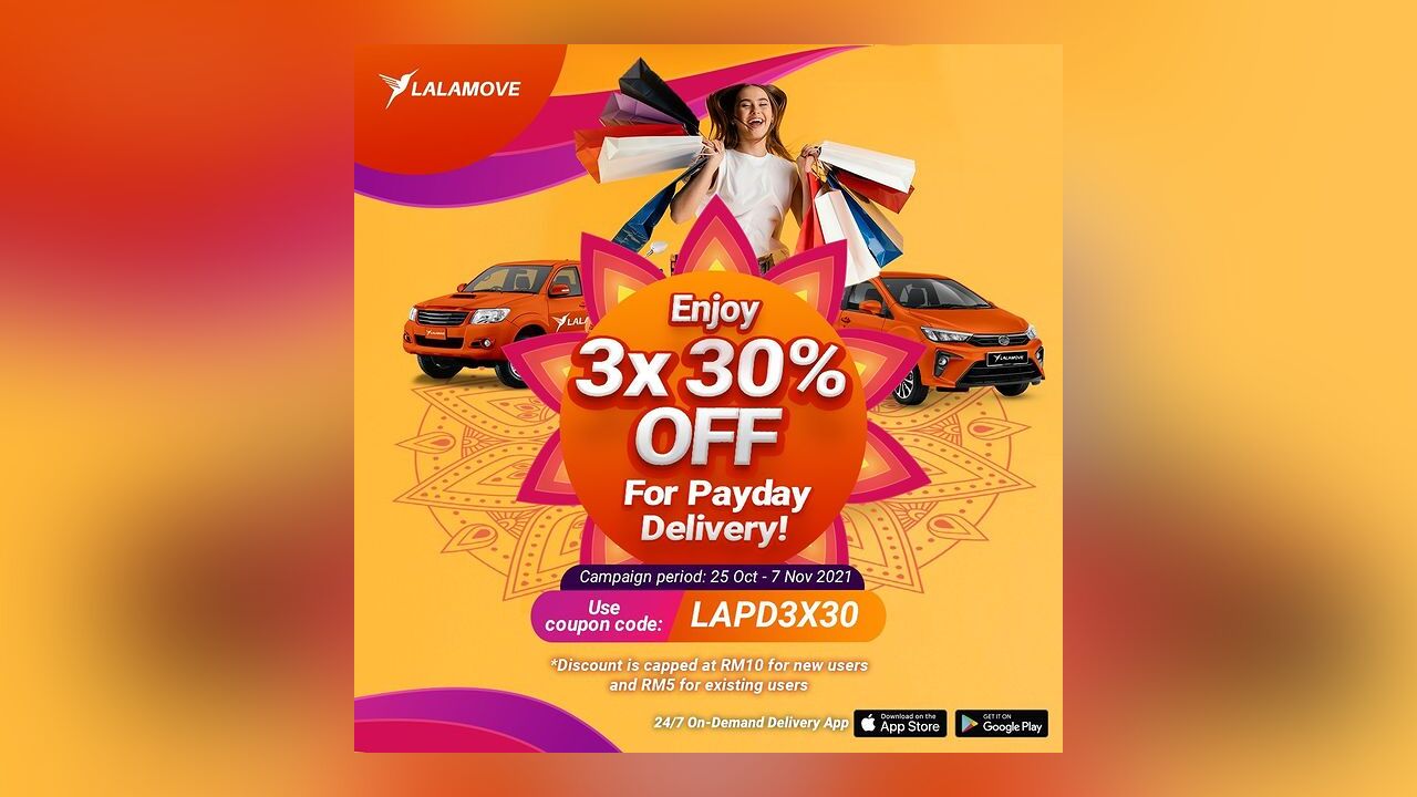 Lalamove PayDay Delivery Deals