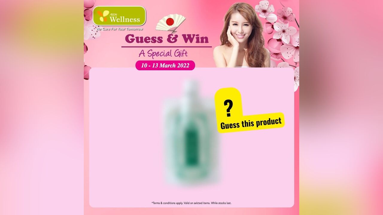 Guess & Win from AEON Wellness