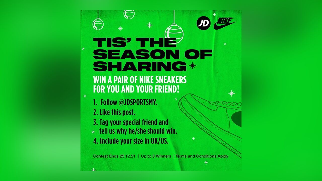 Tis’ The Season of Sharing Sneakers Giveaway