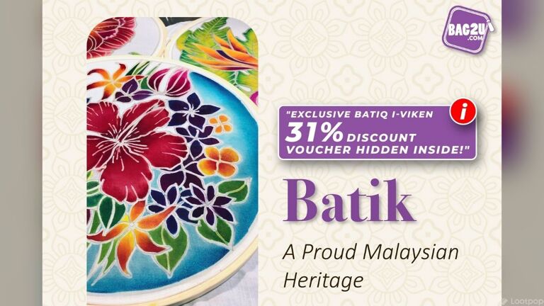 Exclusive Bag2u 31% Off Voucher for Batiq i-Viken Backpack