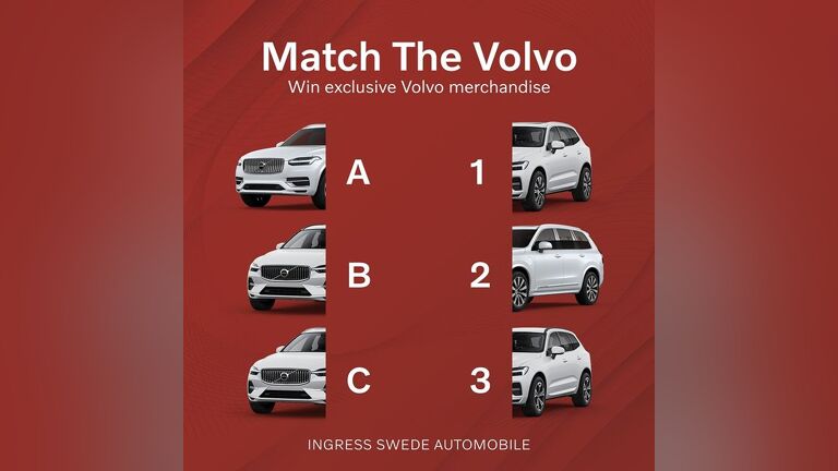 Volvo Merchandise Giveaway