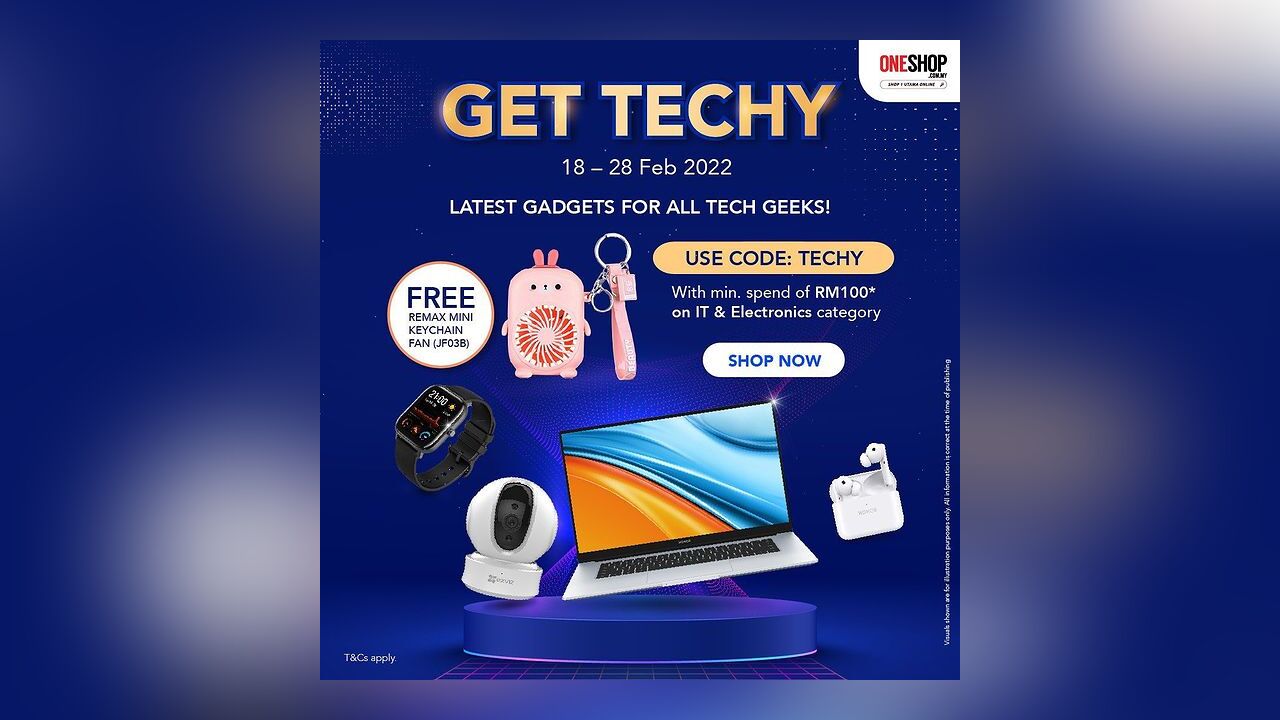 ONESHOP’s Get Techy! Promotion