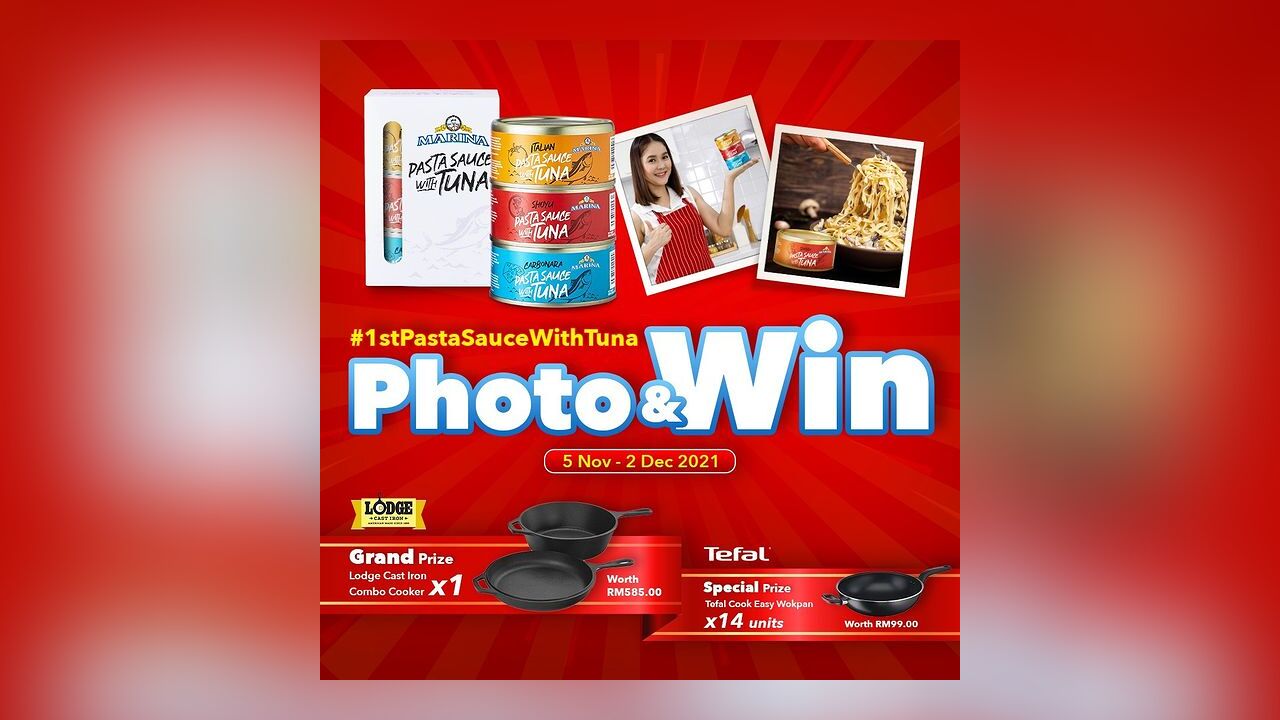 Marina's 1stPastaSauceWithTuna Photo & Win Contest