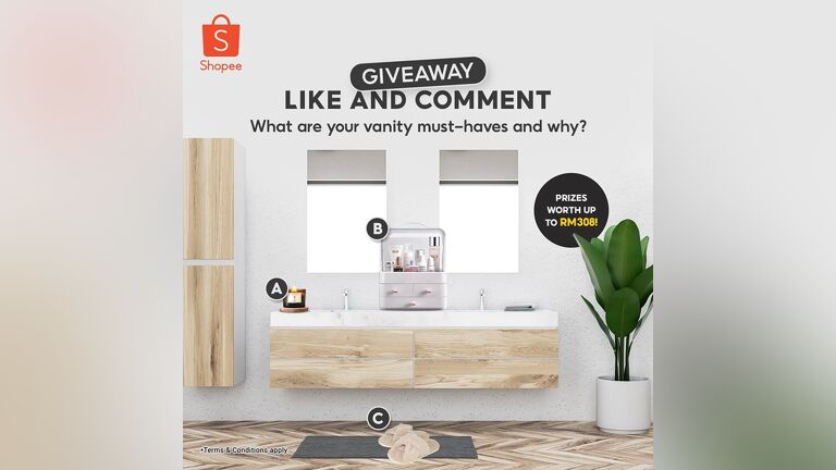 Shopee Like & Comment Giveaway