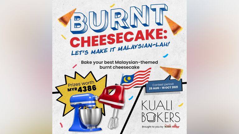 Burnt Cheesecake, Let’s Make It Malaysian-lah Contest