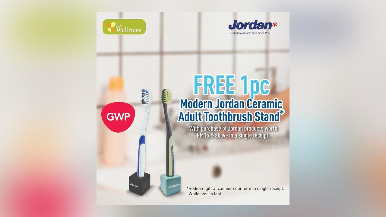 Free Modern Jordan Ceramic Adult Toothbrush Stand