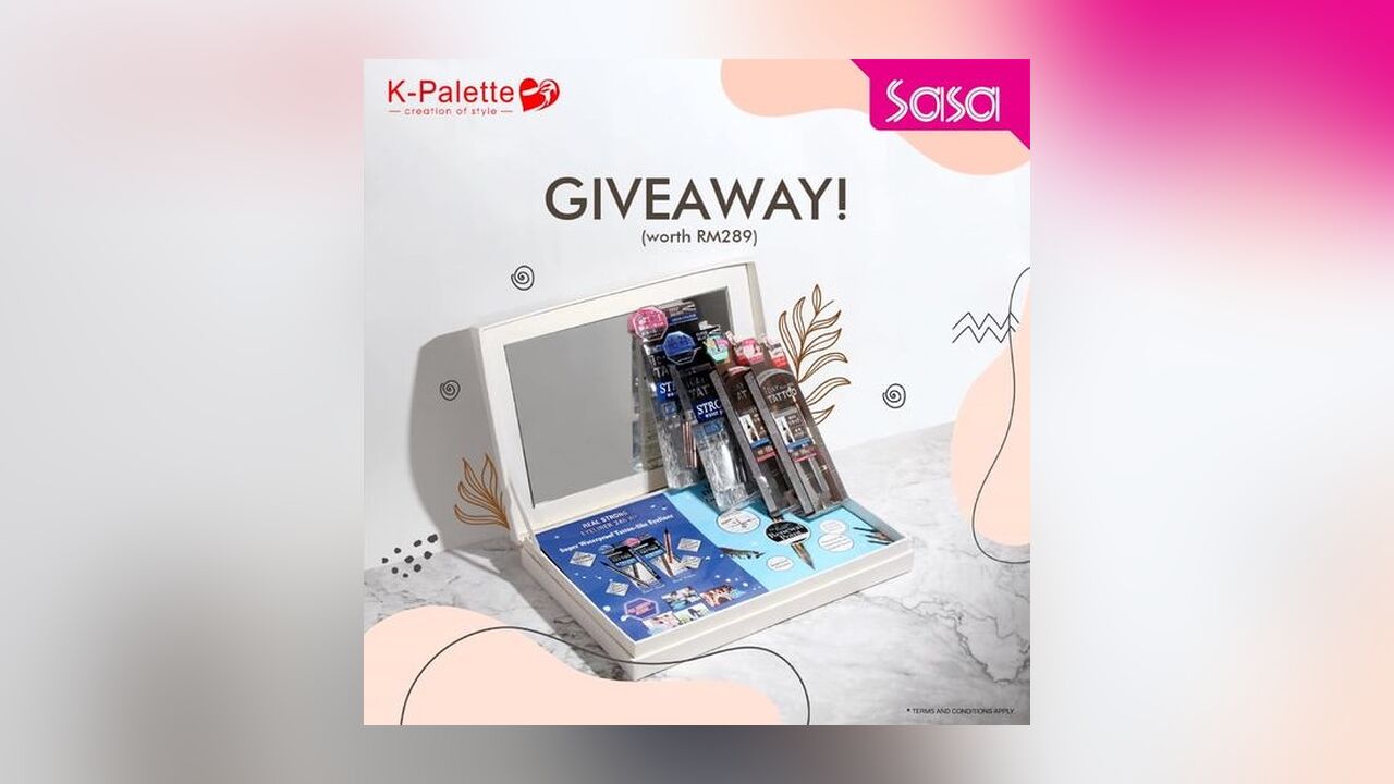 SaSa x K-Palette Gift Box Set Giveaway