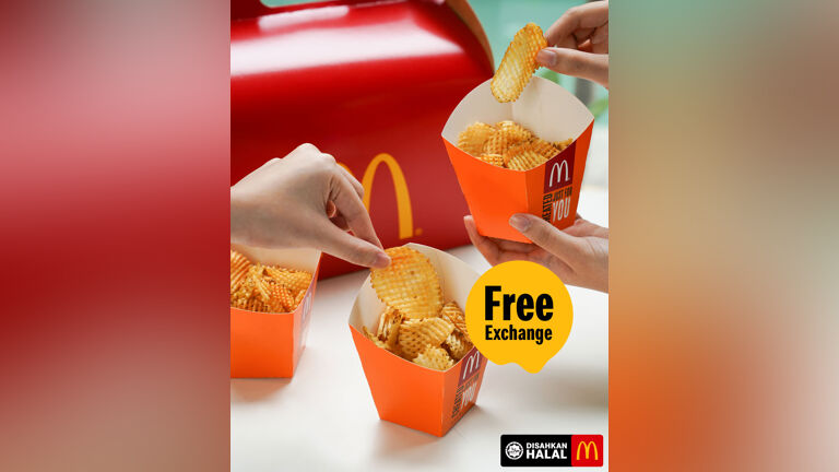 Free Exchange for Criss Cut Fries