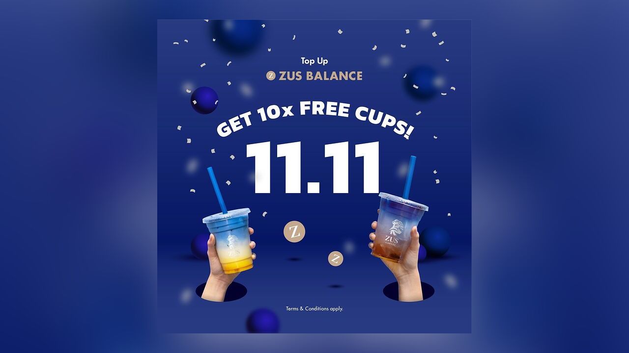 Top Up ZUS Balance for FREE Cups