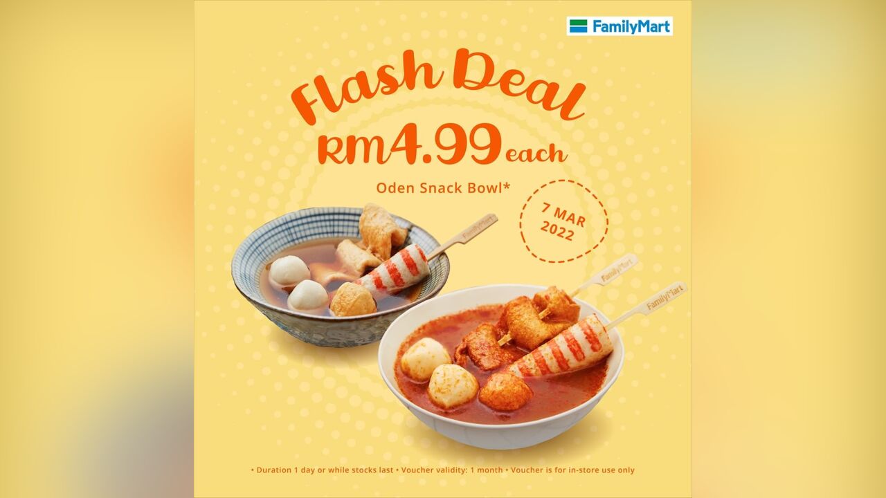 1-Day Oden Snack Bowl Flash Deal