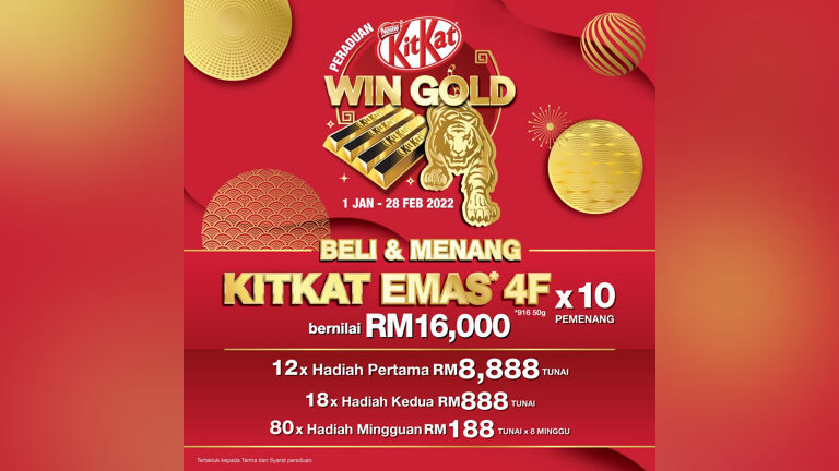 KitKat Win Gold Contest