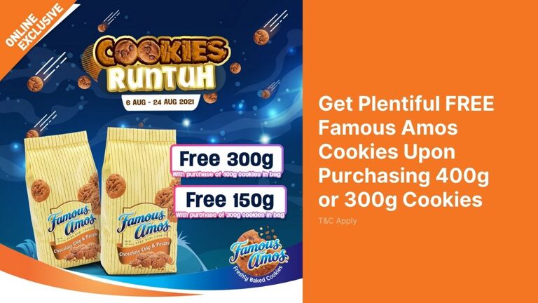 Famous Amos Cookie Runtuh 2021