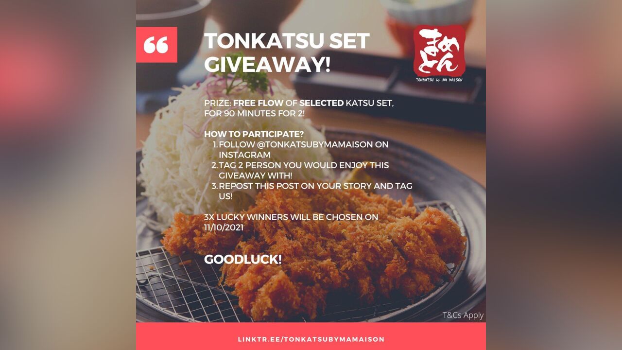 FREE FLOW OF SELECTED KATSU FOR 90 MINUTES FOR 2