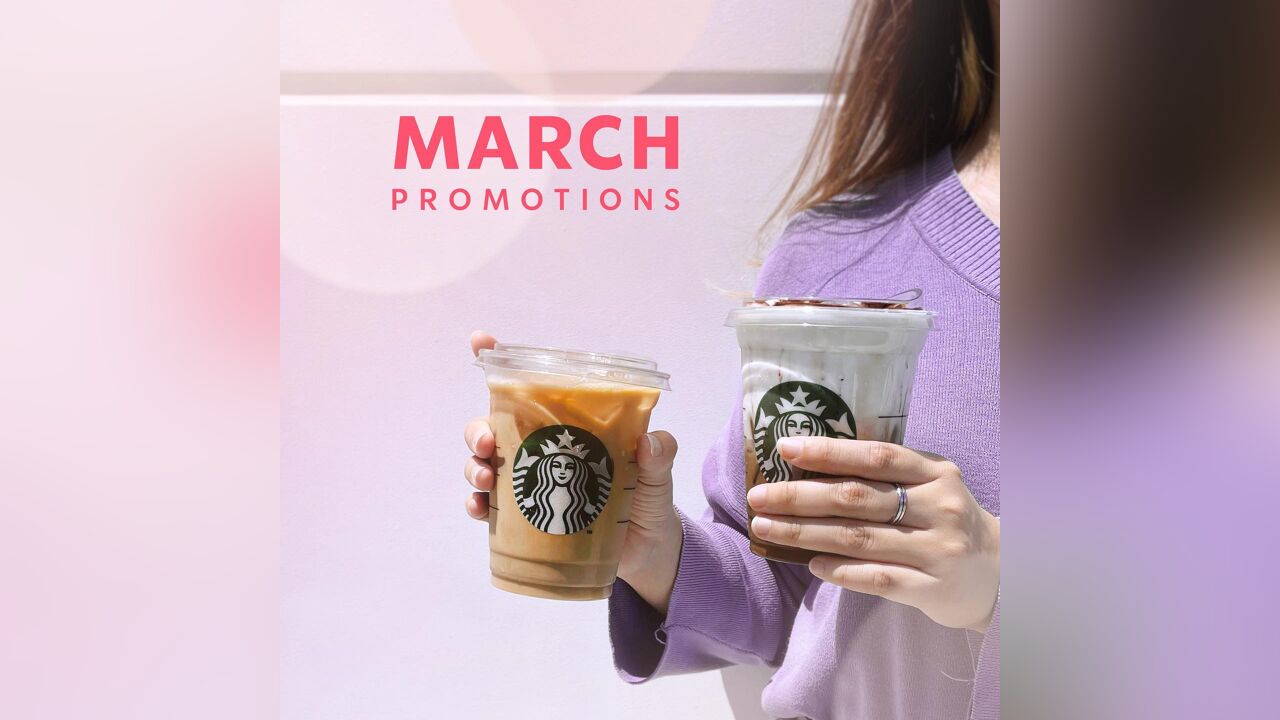 Starbucks March Promotions