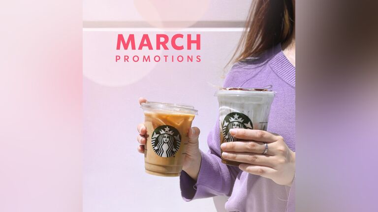 Starbucks March Promotions