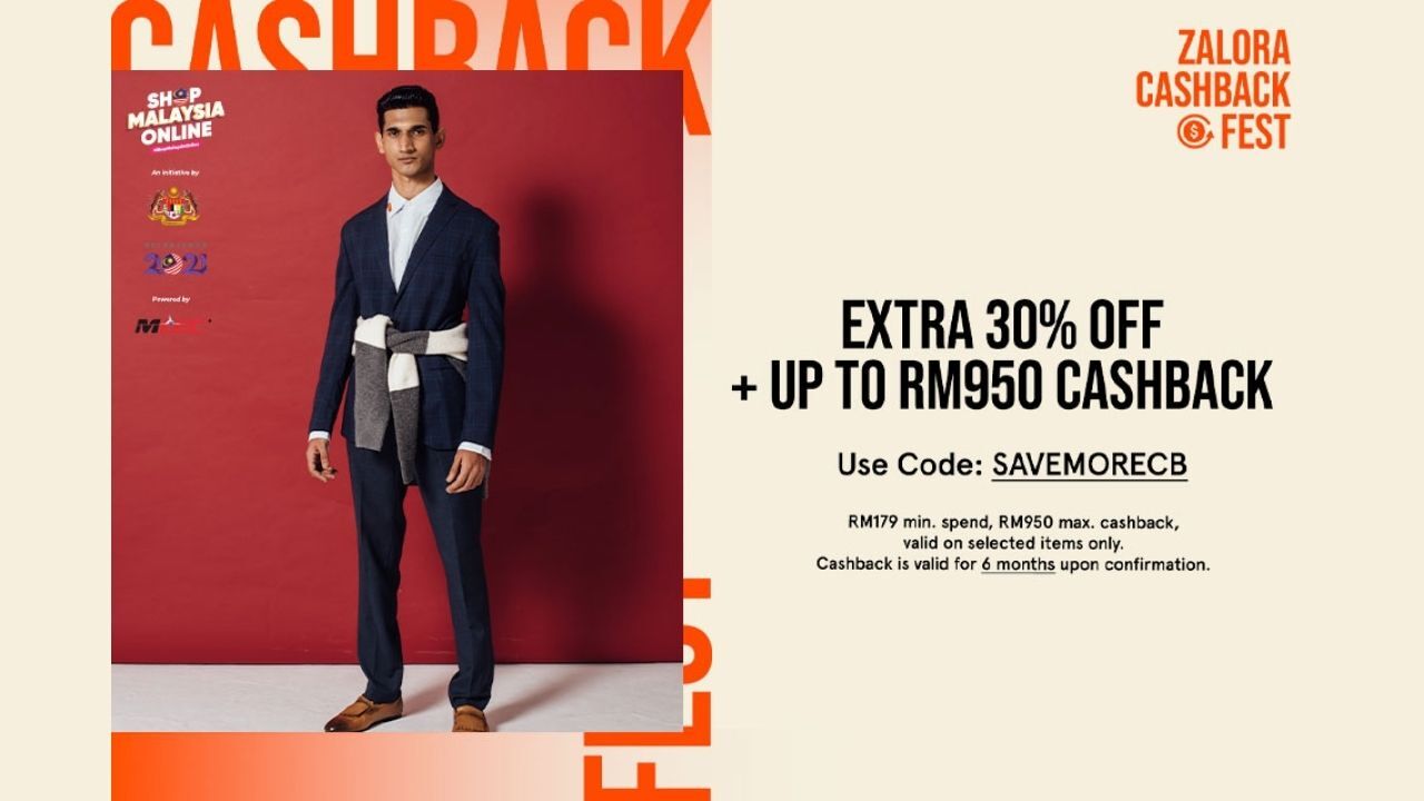 ZALORA Promo Code for 30% OFF and Cashback Up to RM950