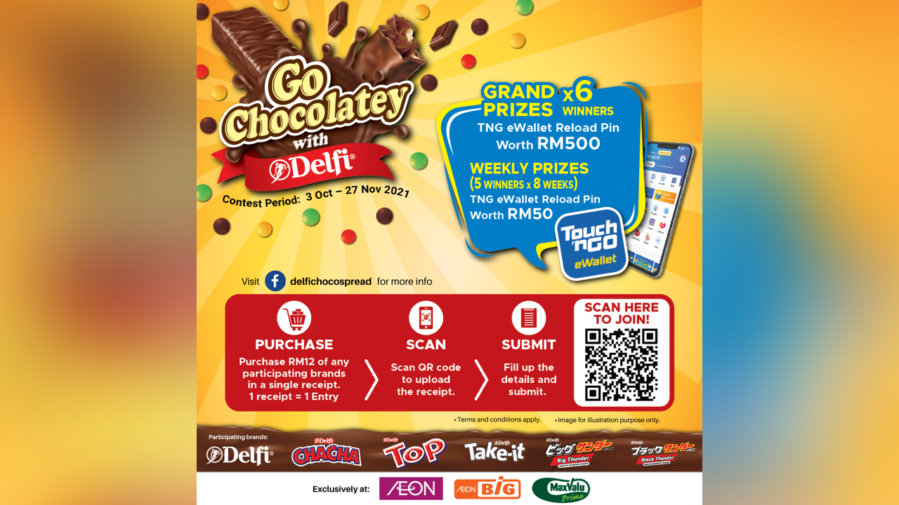 Go Chocolatey with Delfi Contest
