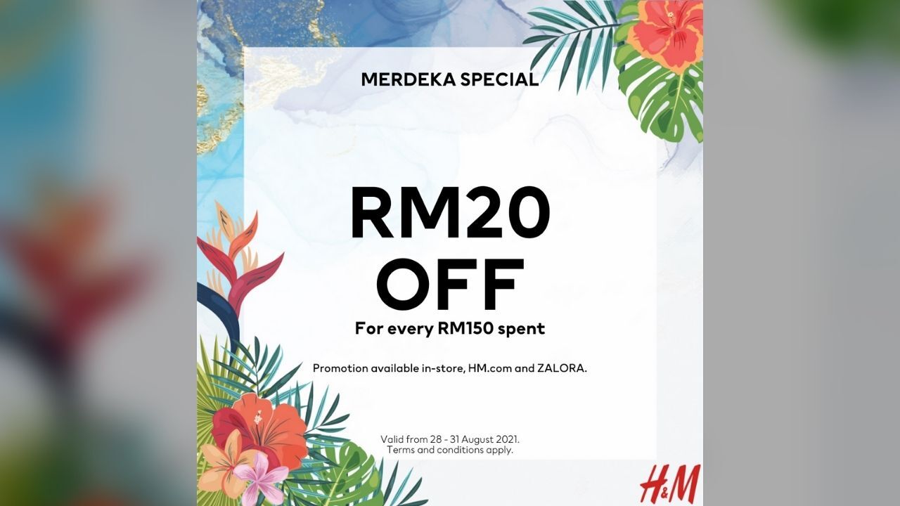 H&M Merdeka Sales at ZALORA
