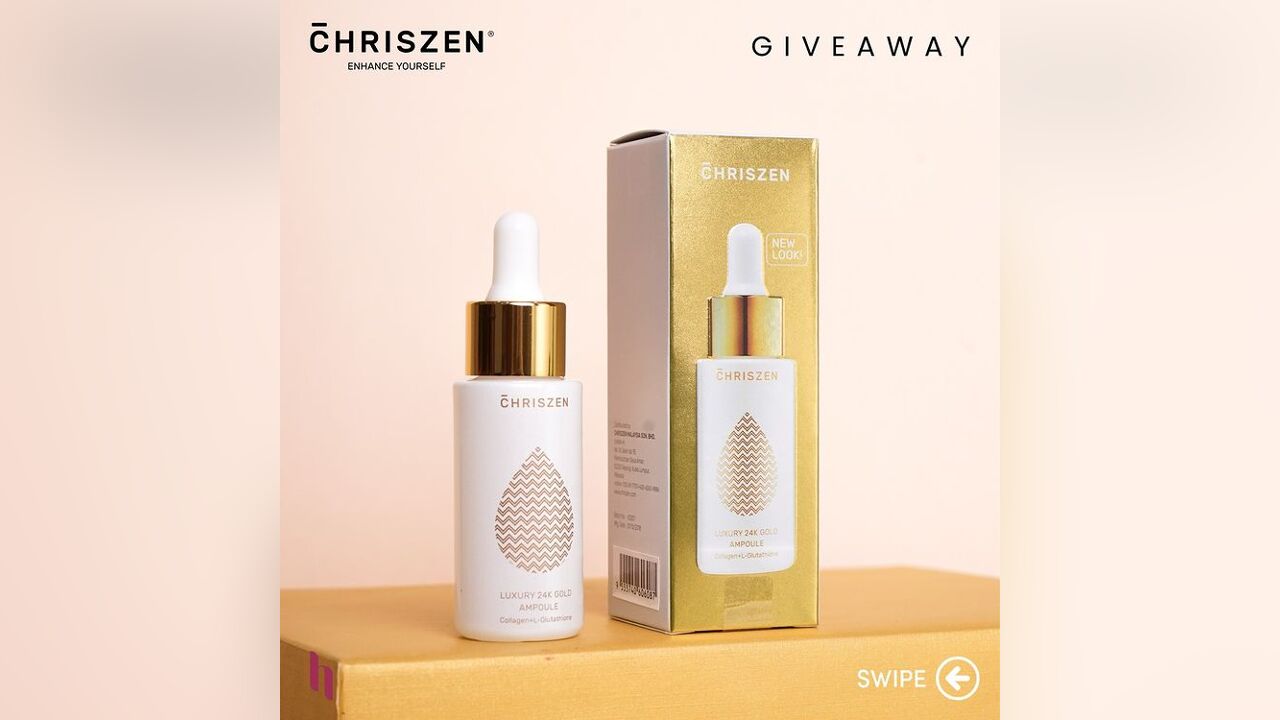 Chriszen Luxury 24k Gold Ampoule Giveaway