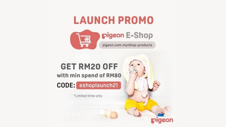 Pigeon E-Shop Launch Promo
