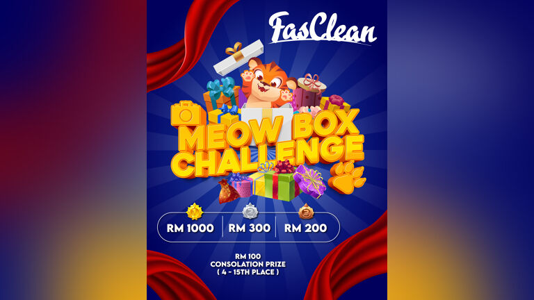 FasClean Meow Box Challenge Contest