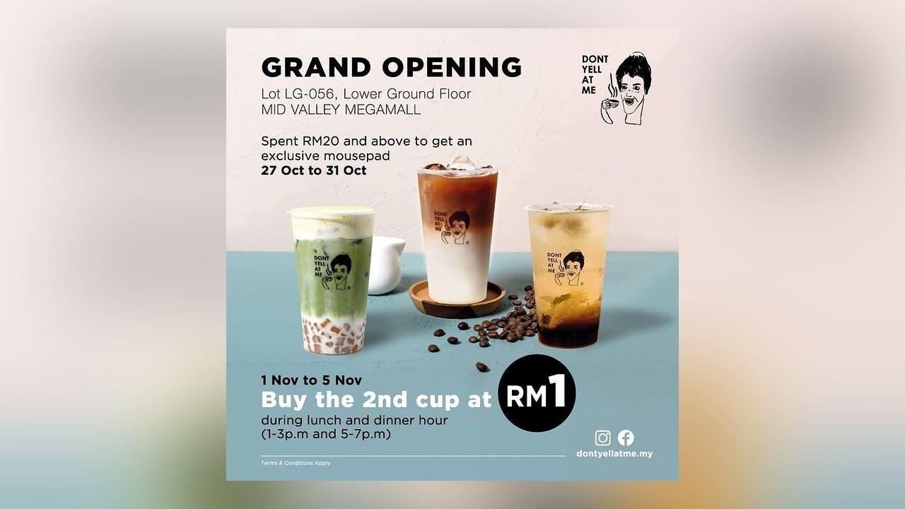 DYAM Mid Valley Megamall Opening: Free Mousepad