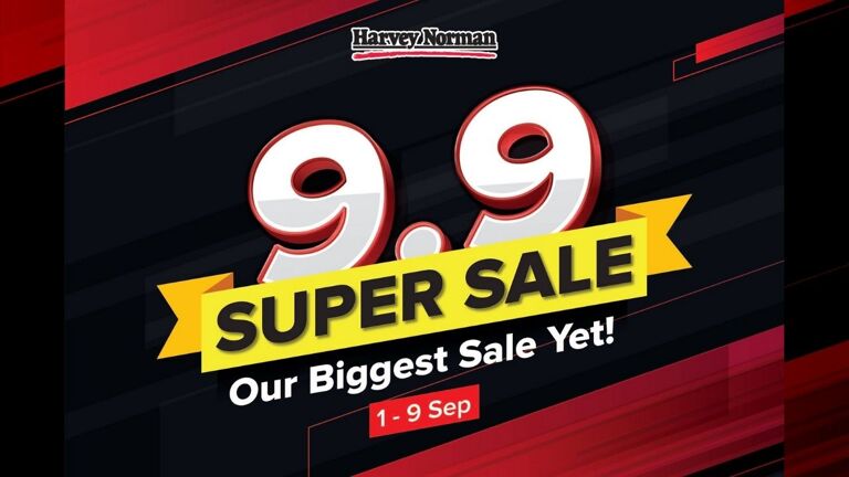 Harvey Norman 9.9 Super Sale