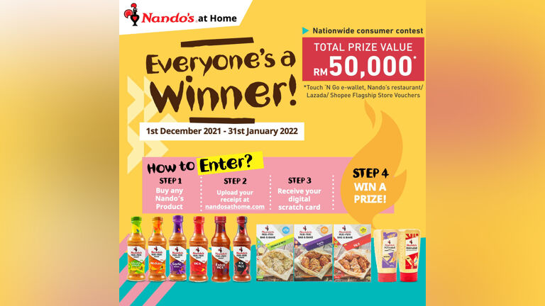 Nando's Everyone's a Winner Contest