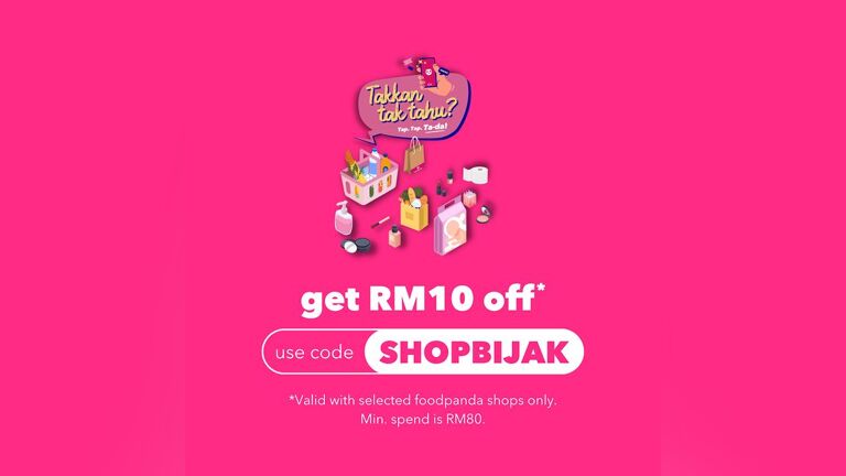 RM10 Off foodpanda Shop Deals