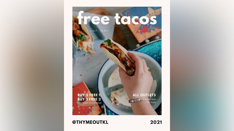 Free Tacos from Thyme Out
