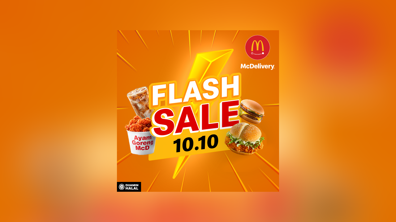 Save big at the McD 10.10 Flash Sale